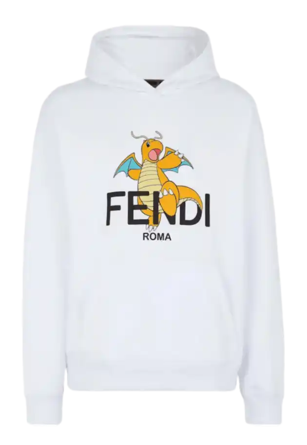 Fendi x FRGMT x Pokemon Sweatshirt - White