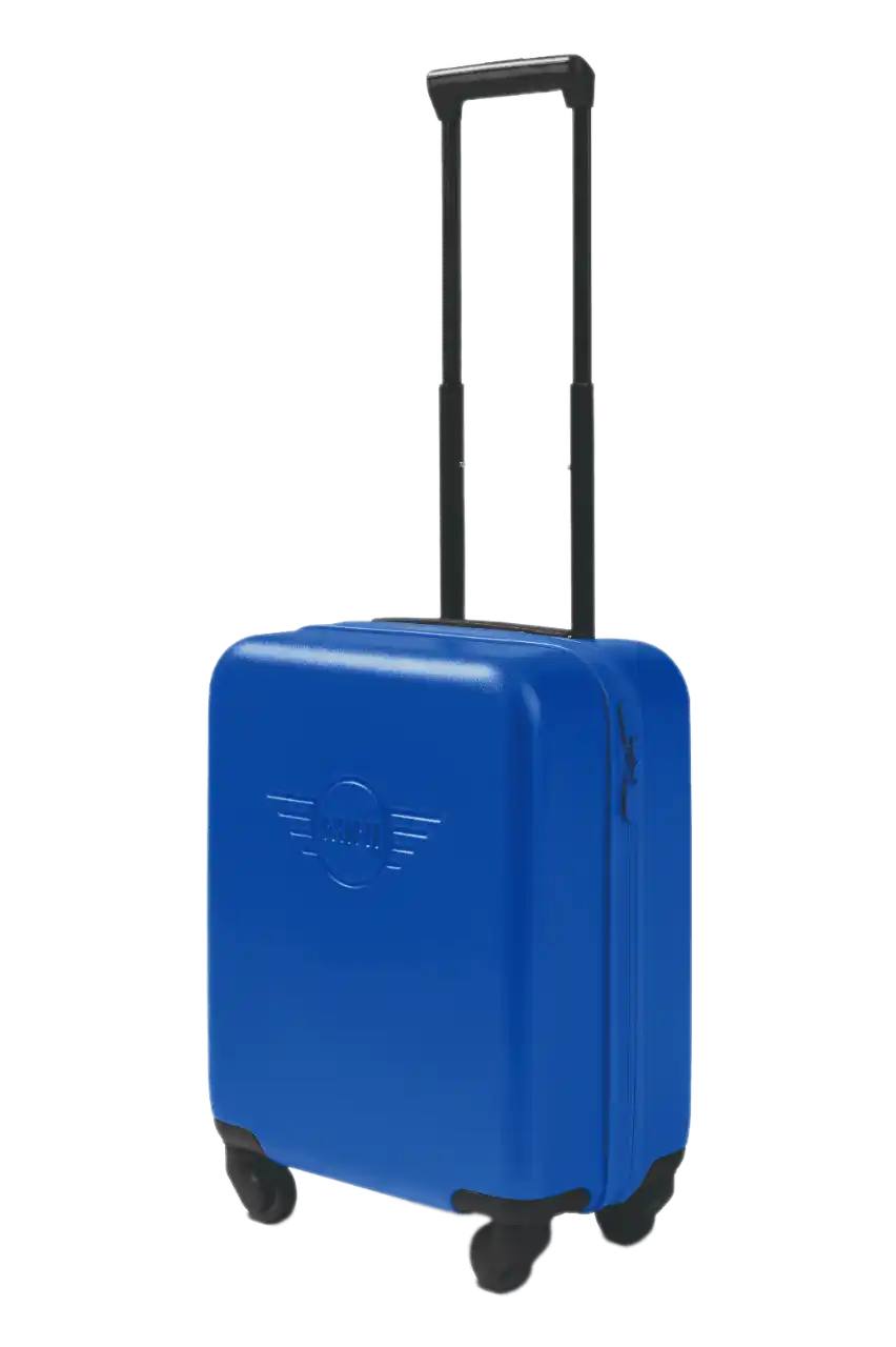 MINI Debossed Wing Logo Kids Trolley - Blazing Blue