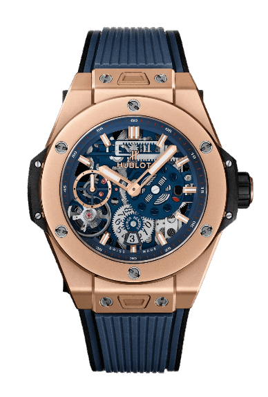 Hublot Big Bang Meca-10 King Gold Blue - 45mm, 18k Gold, Titanium