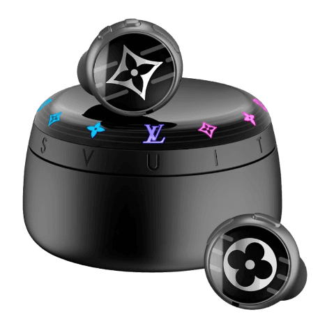 Louis Vuitton Horizon Light Up Earphones - Black