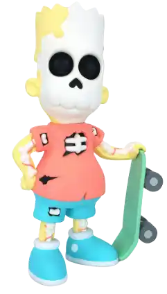 Cote Escriva Creepy Bart Figure (Edition of 200)
