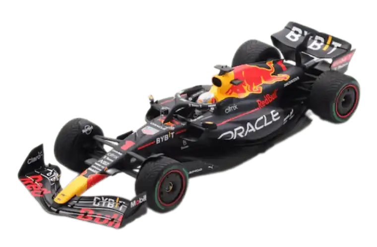 Oracle Red Bull Racing RB18 No.1 Max Verstappen Japan GP World Champion Sparks Model 1:18