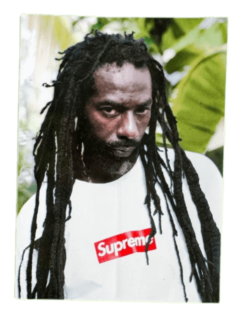 Supreme Sticker - Buju Banton