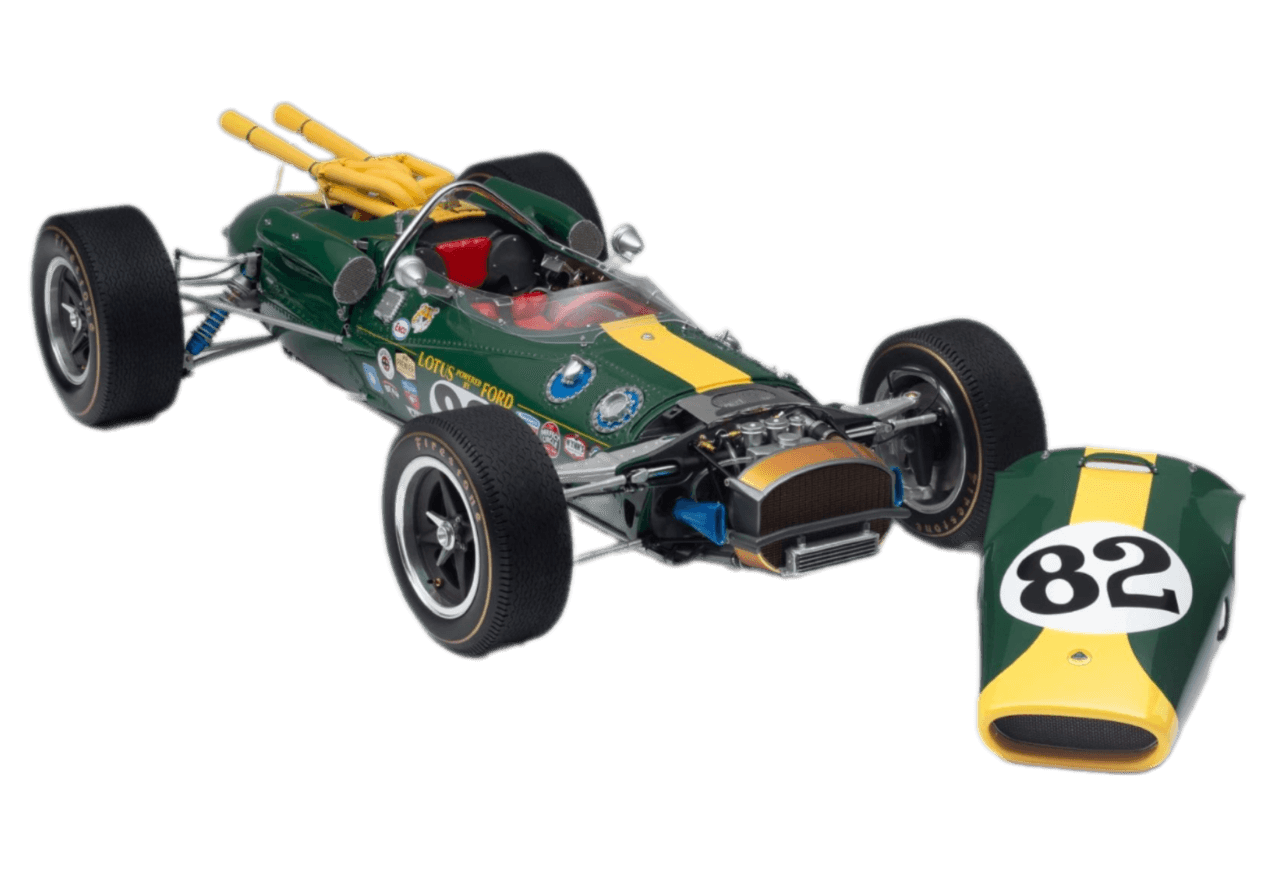 Amalgam Collection Lotus 38 (1965) 1st Indianapolis 500 1:8