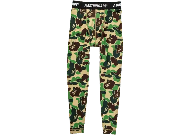 BAPE x Adidas SB Tights - Green