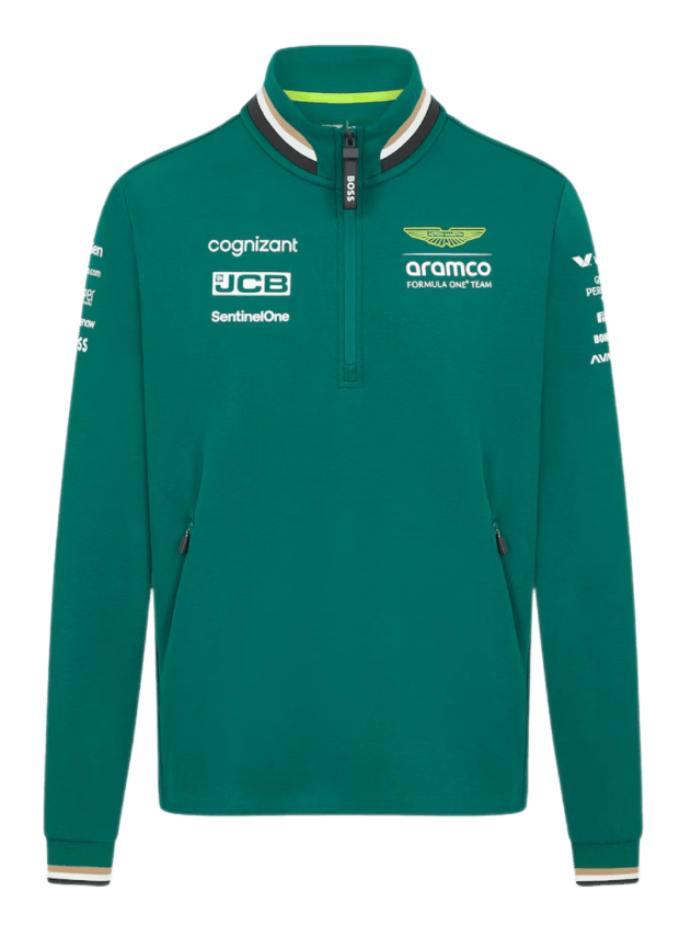 Aston Martin Aramco F1 2024 Team Quarter Zip