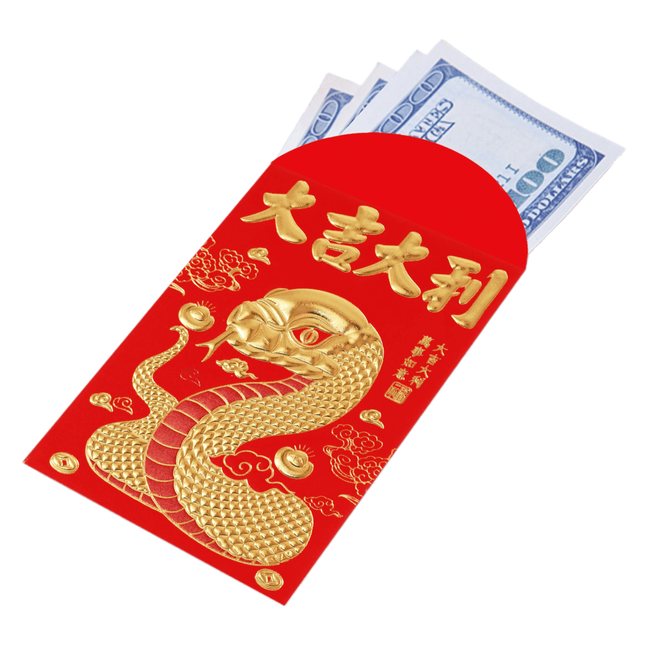 Chinese Red Lucky Money Envelope