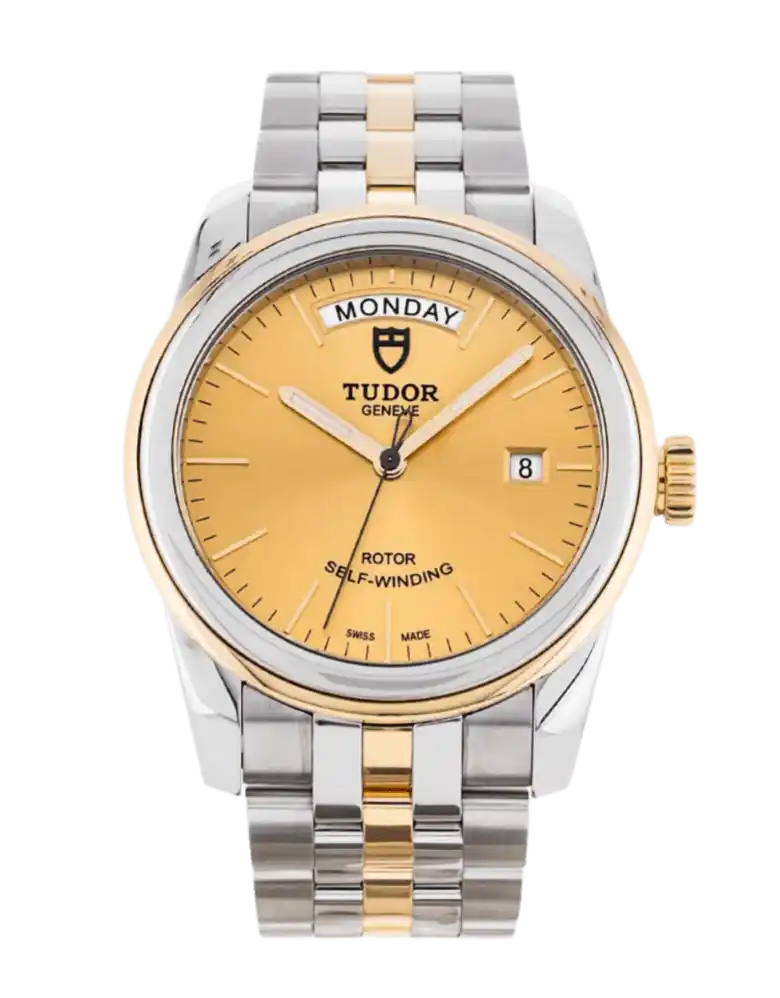 Tudor Glamour Date & Day - 39mm, Steel & Yellow Gold (2017)