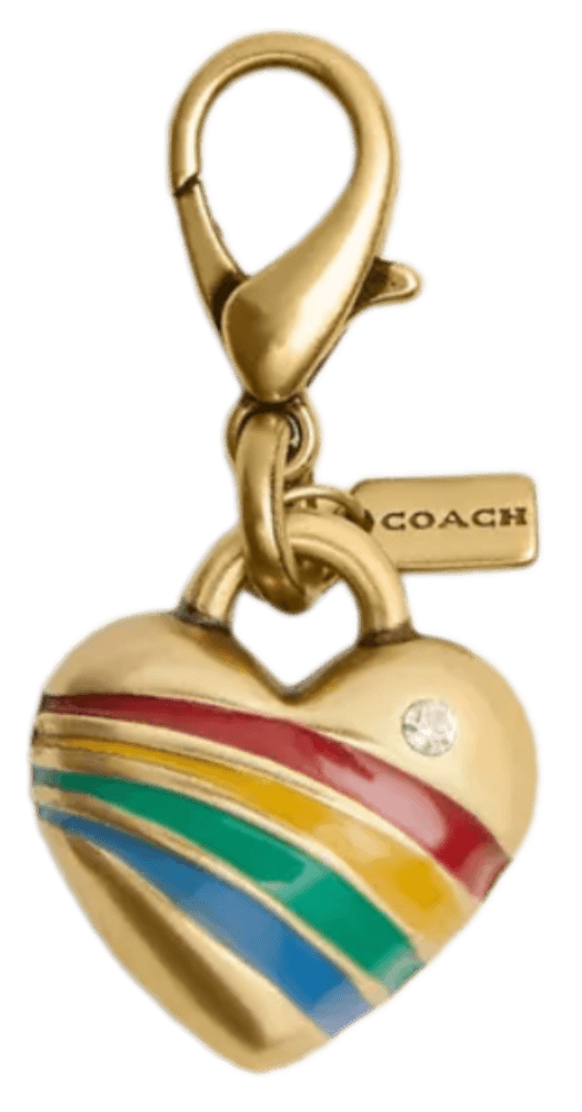 Coach DIY Heart Charm