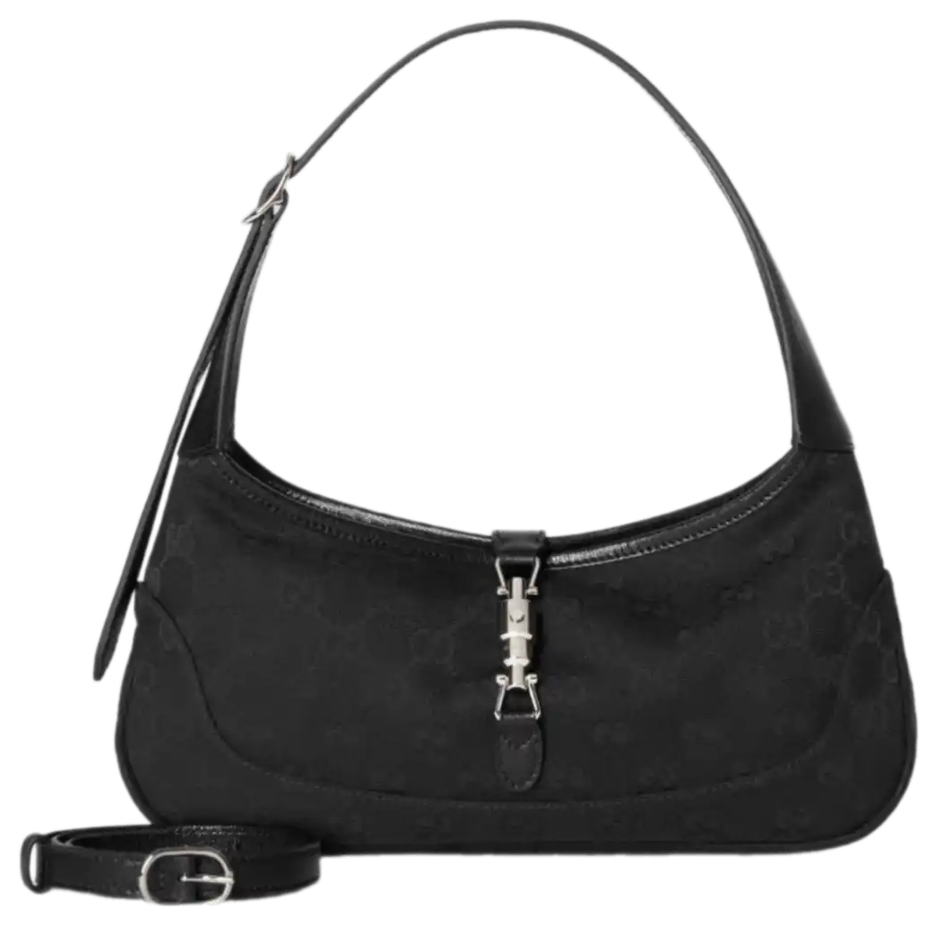 Gucci Jackie Slim Small Shoulder Bag - Black