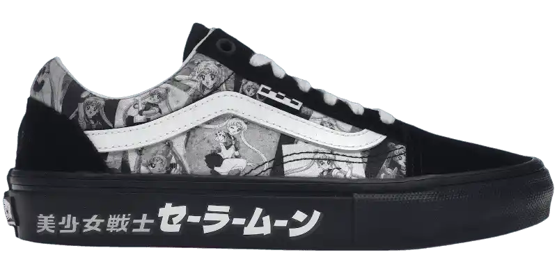 Vans Skate Old Skool - Pretty Guardian Sailor Moon Sailor Black