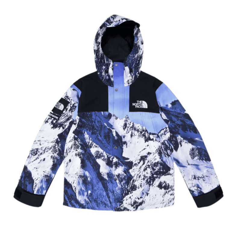 Supreme The North Face Mountain Parka - Blue/White