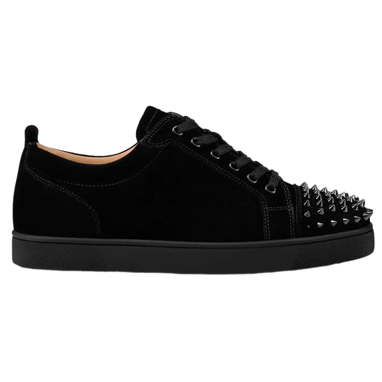 Christian Louboutin Louis Junior Spikes - Black