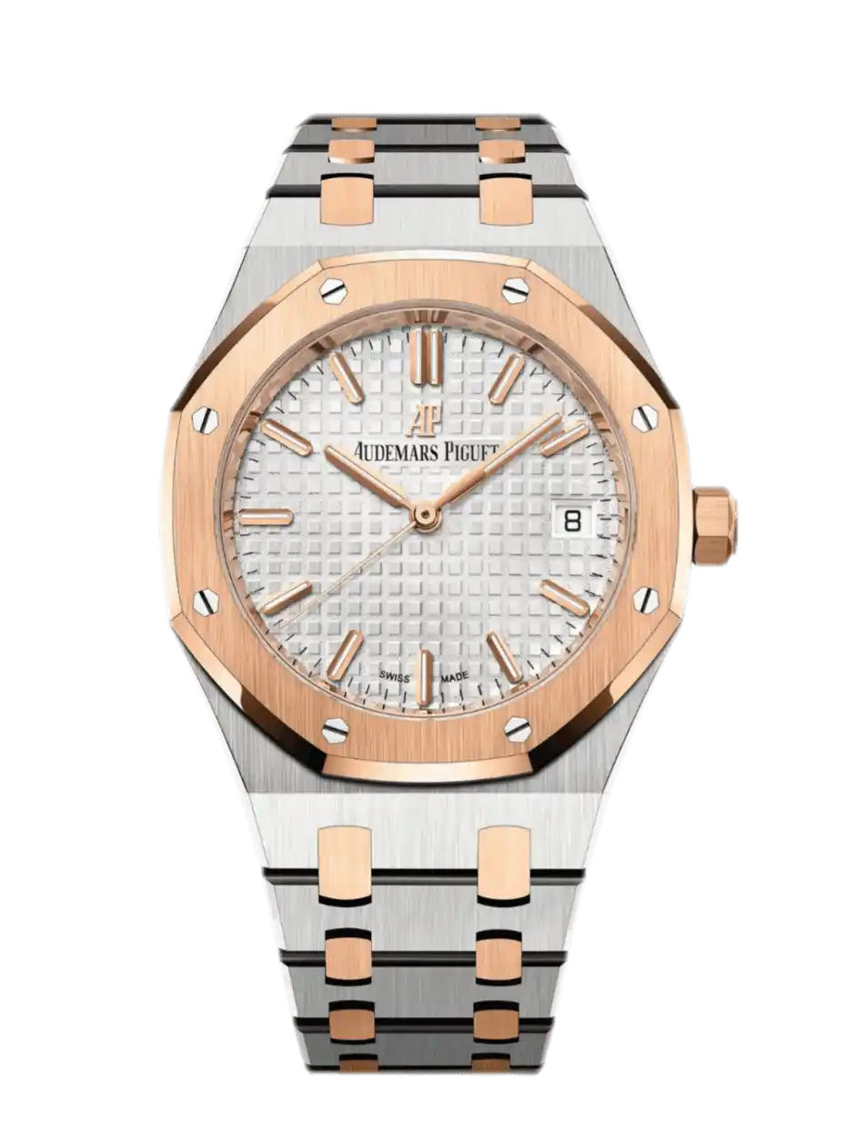 Audemars Piguet Royal Oak Silver Dial - 34mm, Steel and Rose Gold (2021)