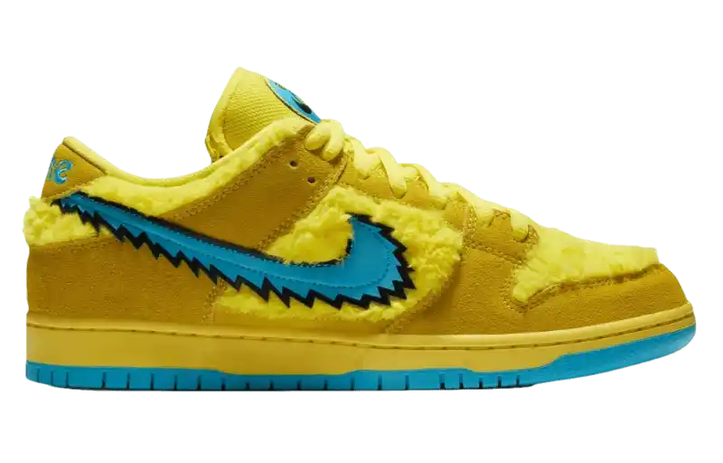 Nike SB Dunk Low - Grateful Dead Bears Opti Yellow