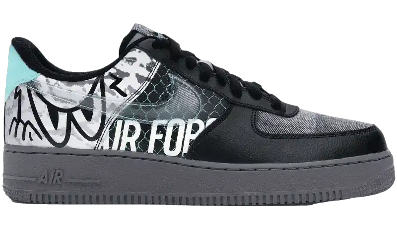 Nike Air Force 1 Low - Off Noir Pure Platinum