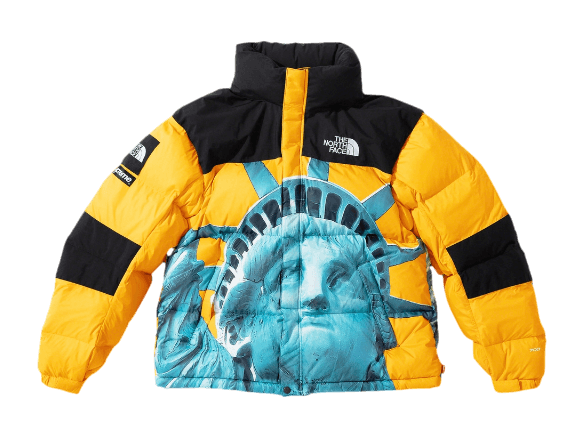 Supreme The North Face Statue of Liberty Baltoro Jacket - Yellow