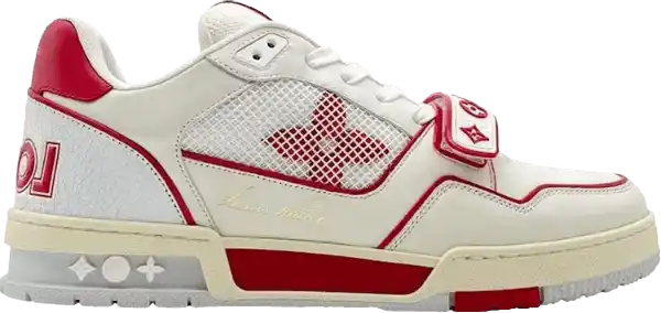 Louis Vuitton Trainer - Red Mesh
