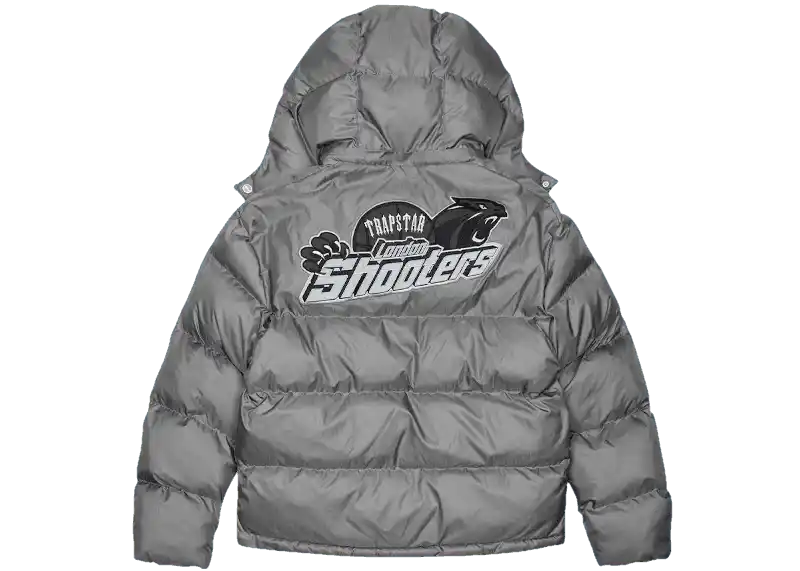 Trapstar Shooters Hooded Puffer - Grey
