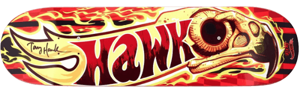 Mattel x Hot Wheels x Tony Hawk Fingerboard and Signed Tony Hawk Skateboard Deck (Edition of 100)