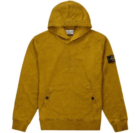 Supreme Stone Island Hooded Sweatshirt (SS19) - Olive