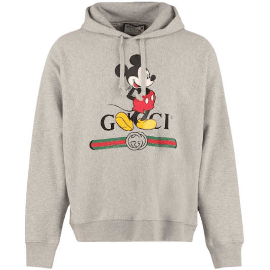 Gucci x Disney Mickey Mouse Hoodie - Grey