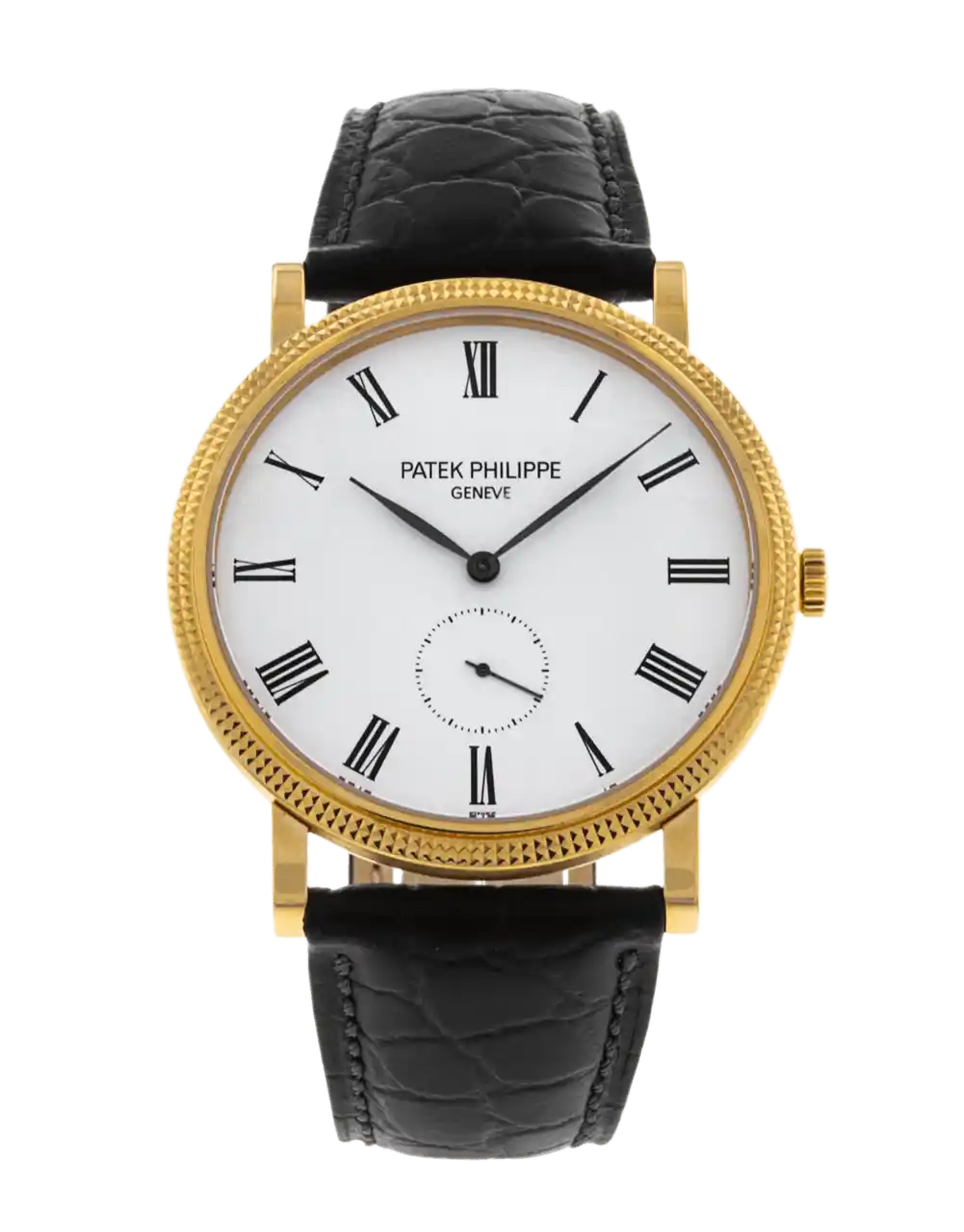 Patek Philippe Calatrava White Dial - 36mm, Yellow Gold (2009)