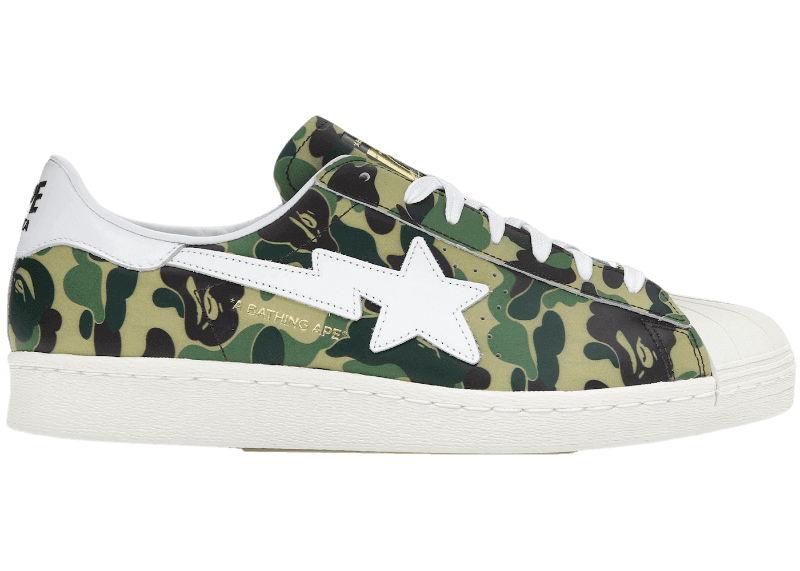 adidas Superstar - Bape ABC Camo Green