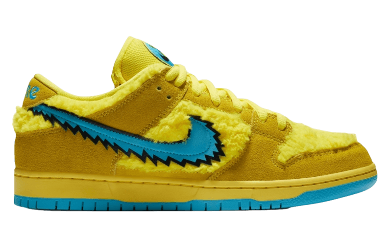 Nike SB Dunk Low - Grateful Dead Bears Opti Yellow