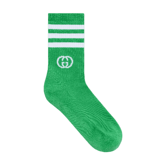 Gucci x adidas Ankle Socks - Green/White