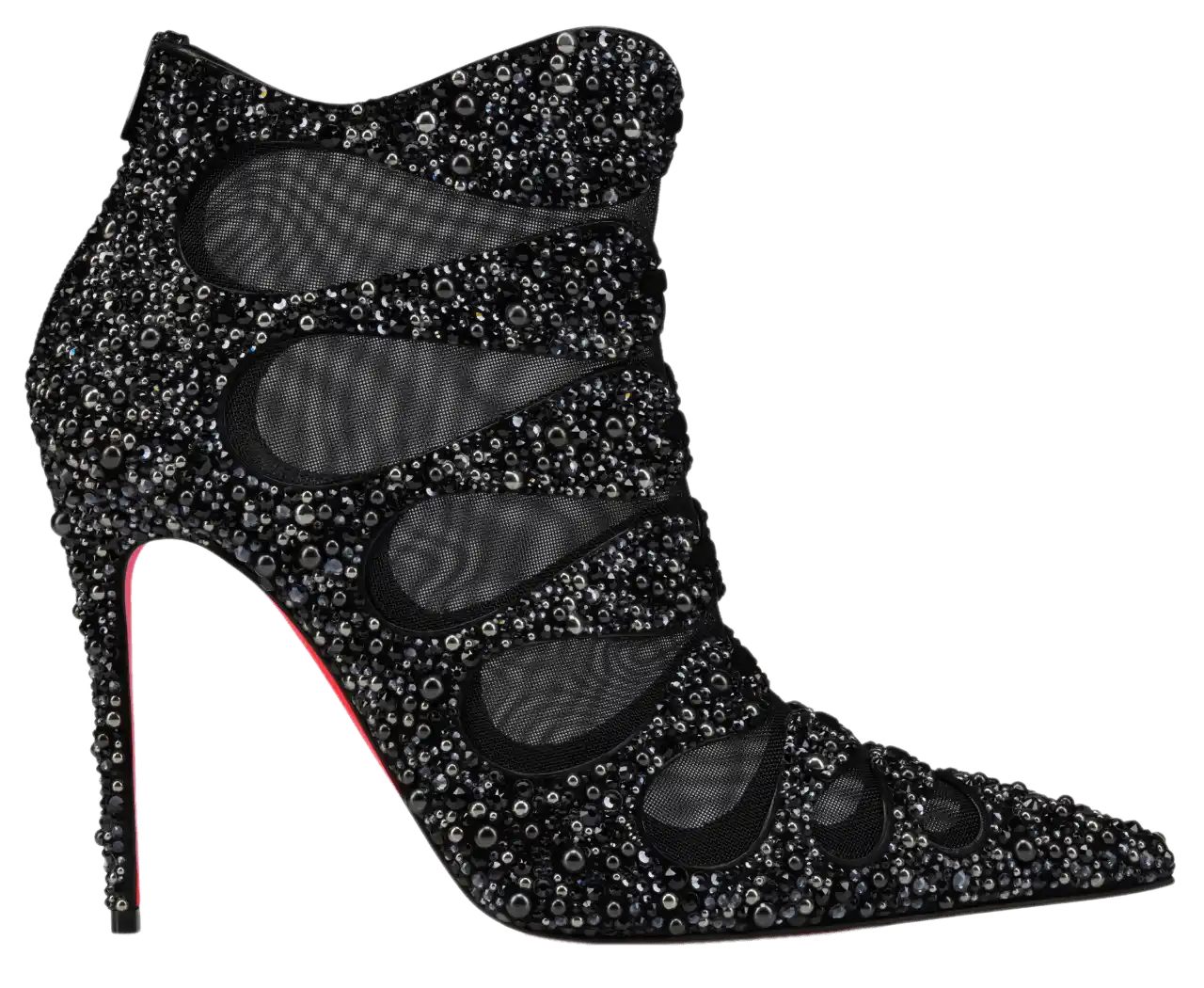 Christian Louboutin Circus Max Perla 100mm - Black