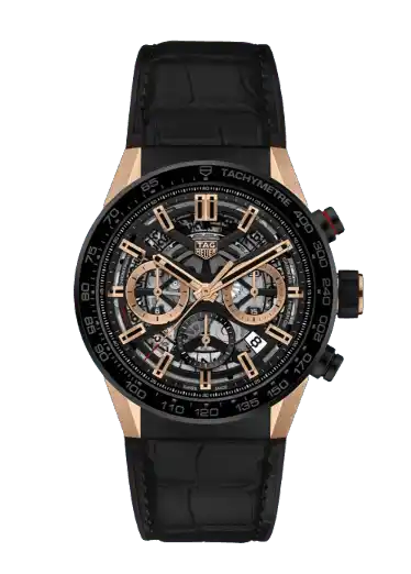 Tag Heuer Carrera Chronograph - 43mm, Steel and Gold