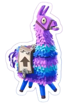 Fortnite Llama Sticker