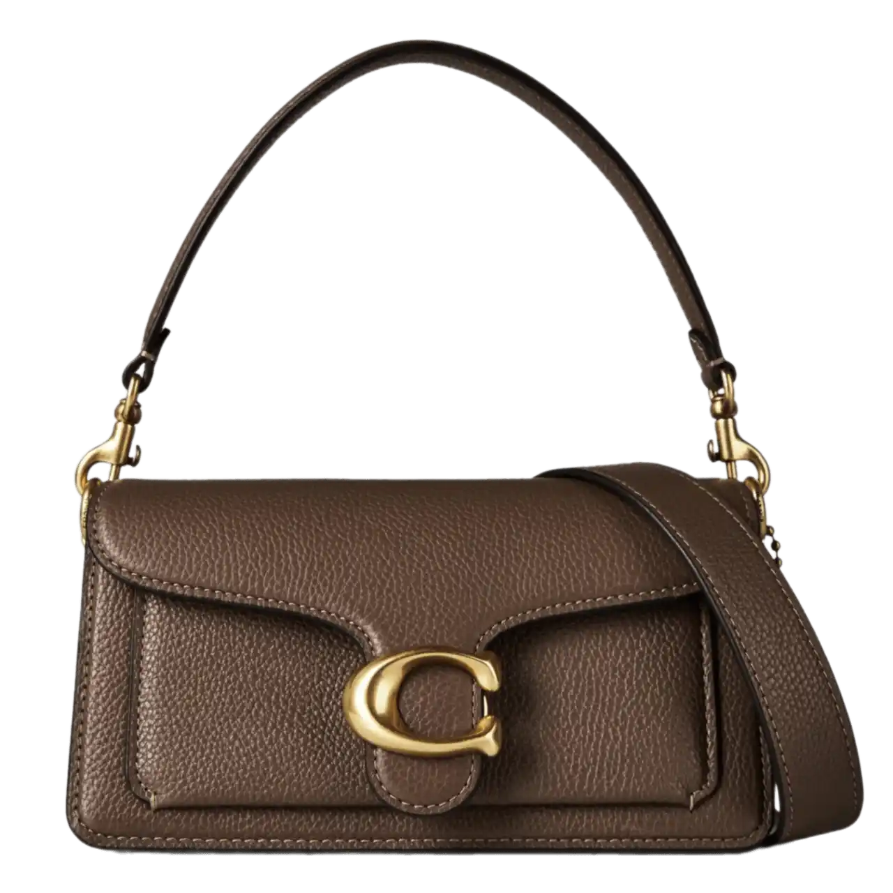 Coach Tabby 20 Shoulder Bag - Dark Stone
