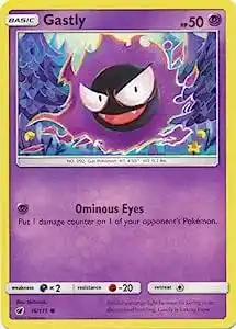 Pokemon Single Card GASTLY 36/111 CRIMSON INVASION