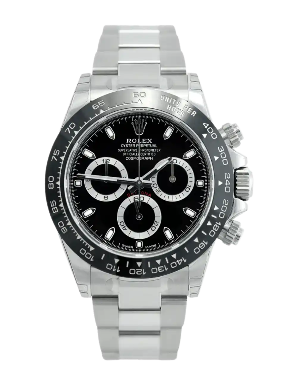 Rolex Daytona Black Dial - 40mm, Steel (2020)
