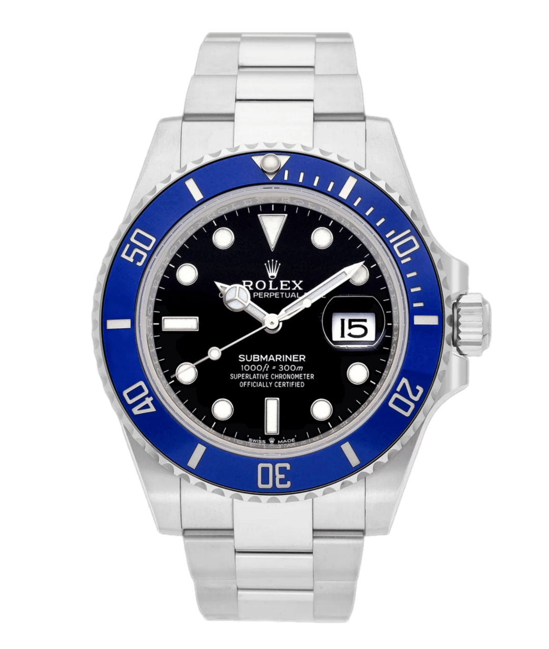 Rolex Submariner Black Dial (Cookie Monster) - 41mm, White Gold (2022)