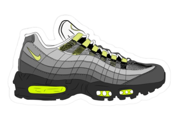 Nike Air Max 95 Sticker