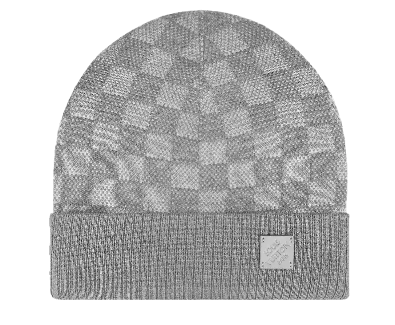 LV Neo Petit Damier Beanie - Light Grey