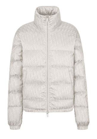 Dior Oblique Down Jacket - Pearl