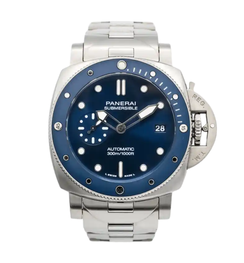 Panerai Submersible Blue Dial - 42mm, Steel (2023)
