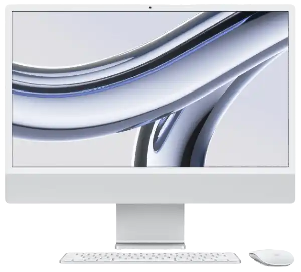 iMac 24-inch - 8-core CPU, 8-core GPU, 16GB RAM, 256GB SSD Storage