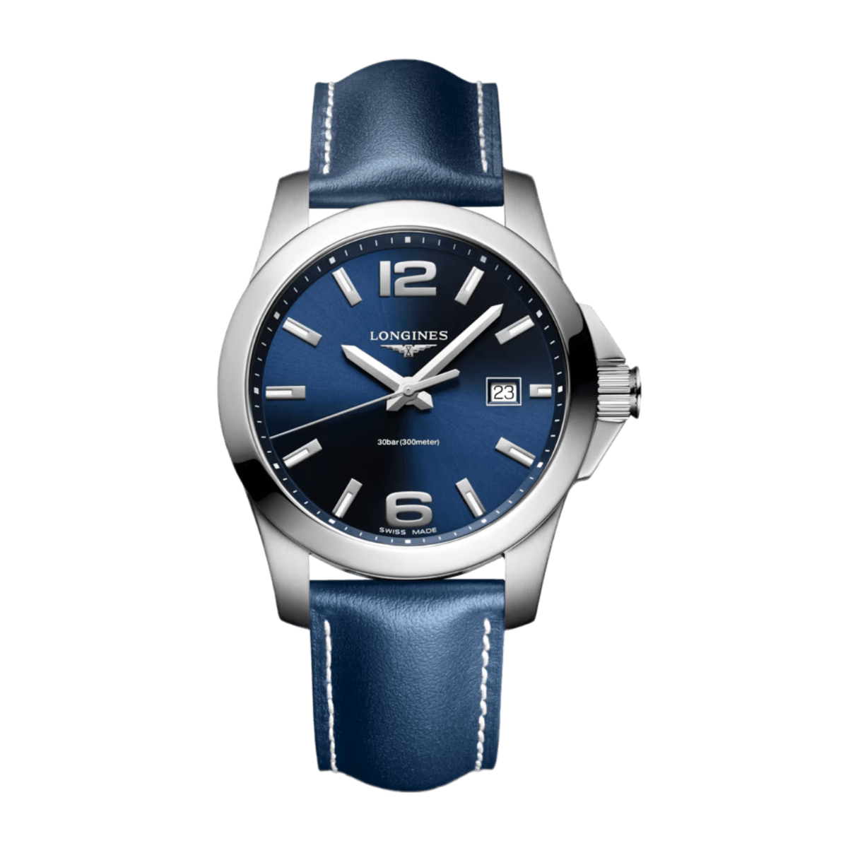 Longines Conquest Blue Dial - 41mm, Steel