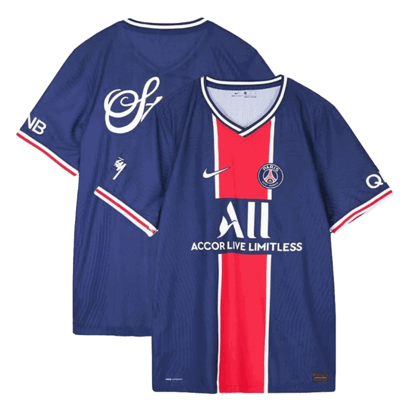 Stussy x PSG Football Jersey - Navy Blue