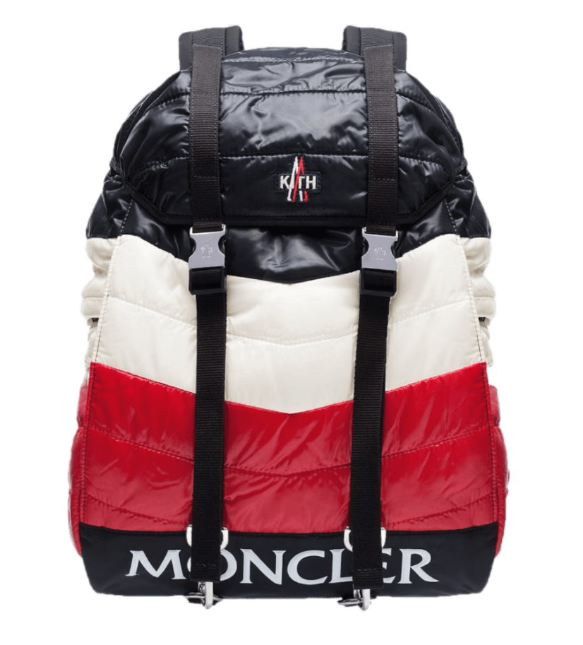 Kith Moncler Rucksack - Navy/White/Red