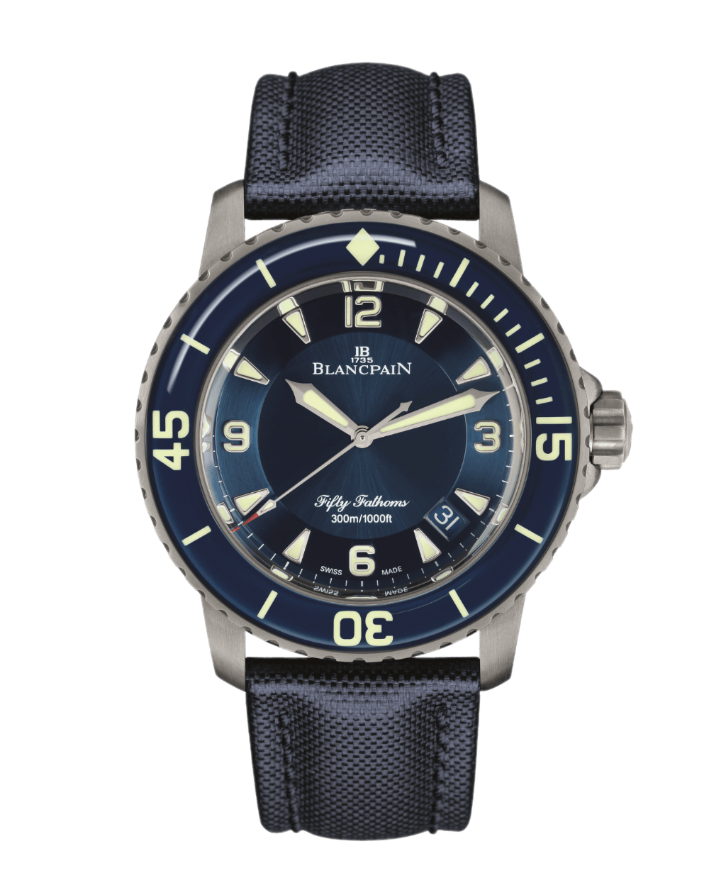 Blancpain Fifty Fathoms Blue Dial - 45mm, Titanium (2019)