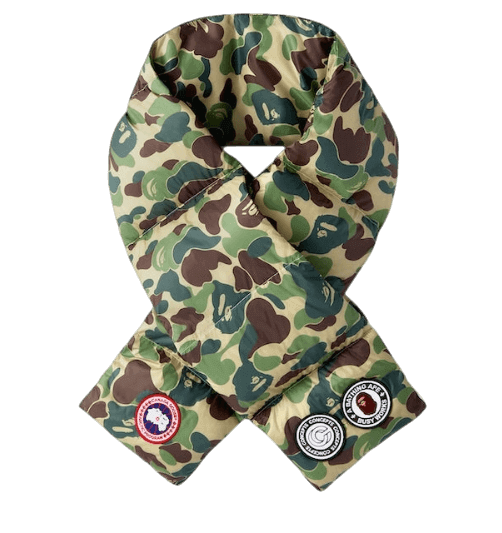 BAPE x Canada Goose x Concepts Down Scarf - ABC Camo