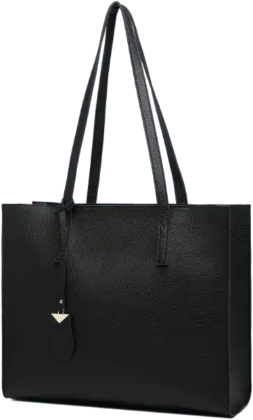 MORGLOVE Women's Tote Bag Large Handbag - Black