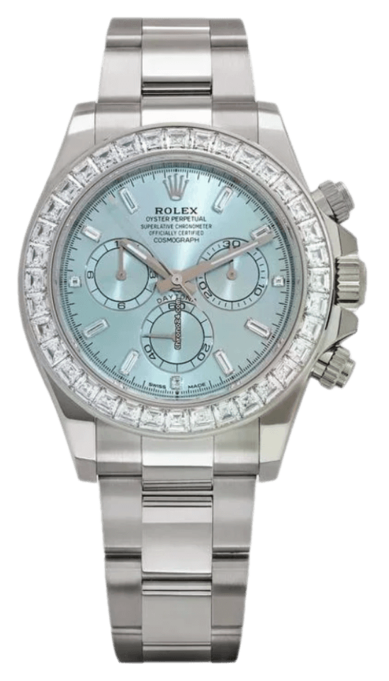 Rolex Daytona Blue Diamond Dial - 40mm, Platinum (2015)