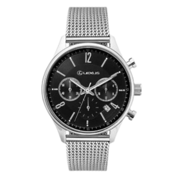 Lexus Ladies Stainless Steel Chronograph Watch